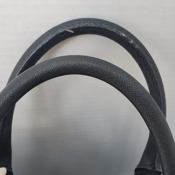 Rebecca Minkoff Leather Regan Bedford Black Gold Amorous Satchel Shoulder Bag - Picture 7 of 12